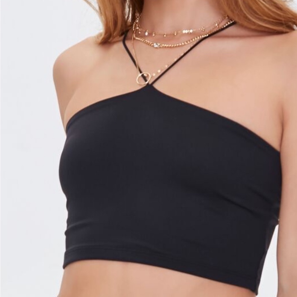 NWT Forever 21 Halter Cropped Cami